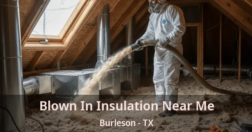 Blown In Insulation Near Me Burleson - TX