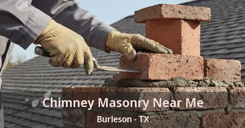 Chimney Masonry Near Me Burleson - TX
