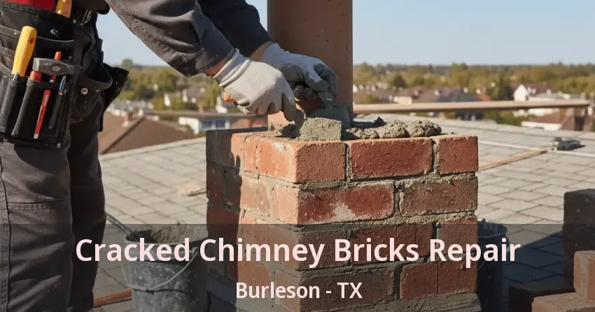 Cracked Chimney Bricks Repair Burleson - TX