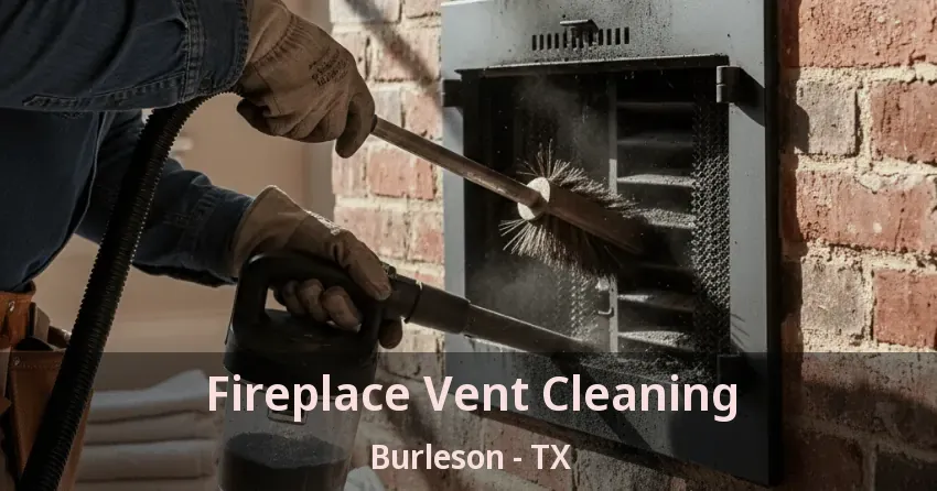 Fireplace Vent Cleaning Burleson - TX